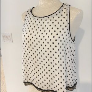 Dressy sleeveless shirt